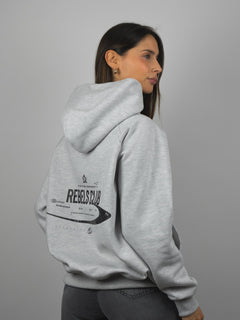Hoodie Rebels club gris - BO COLLECTION ®