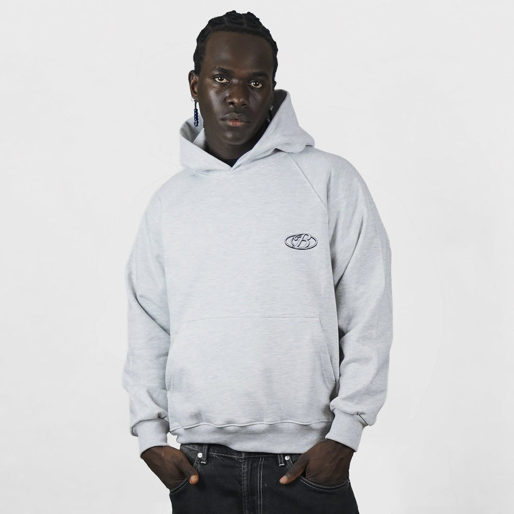 Hoodie rebels club soft grey - BO COLLECTION ®