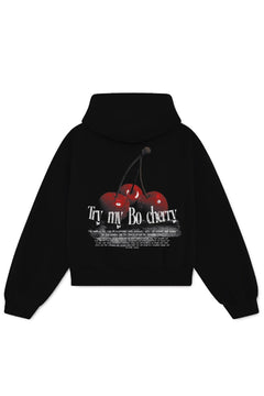 Hoodie Try my Bo cherry - BO COLLECTION ®