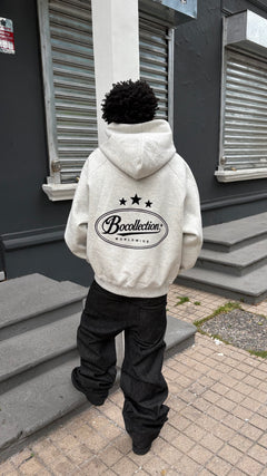 ELITE WORLDWIDE GREY HOODIE