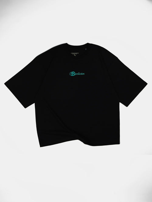 Polera negra logo 3D worldtrip - BO COLLECTION ®