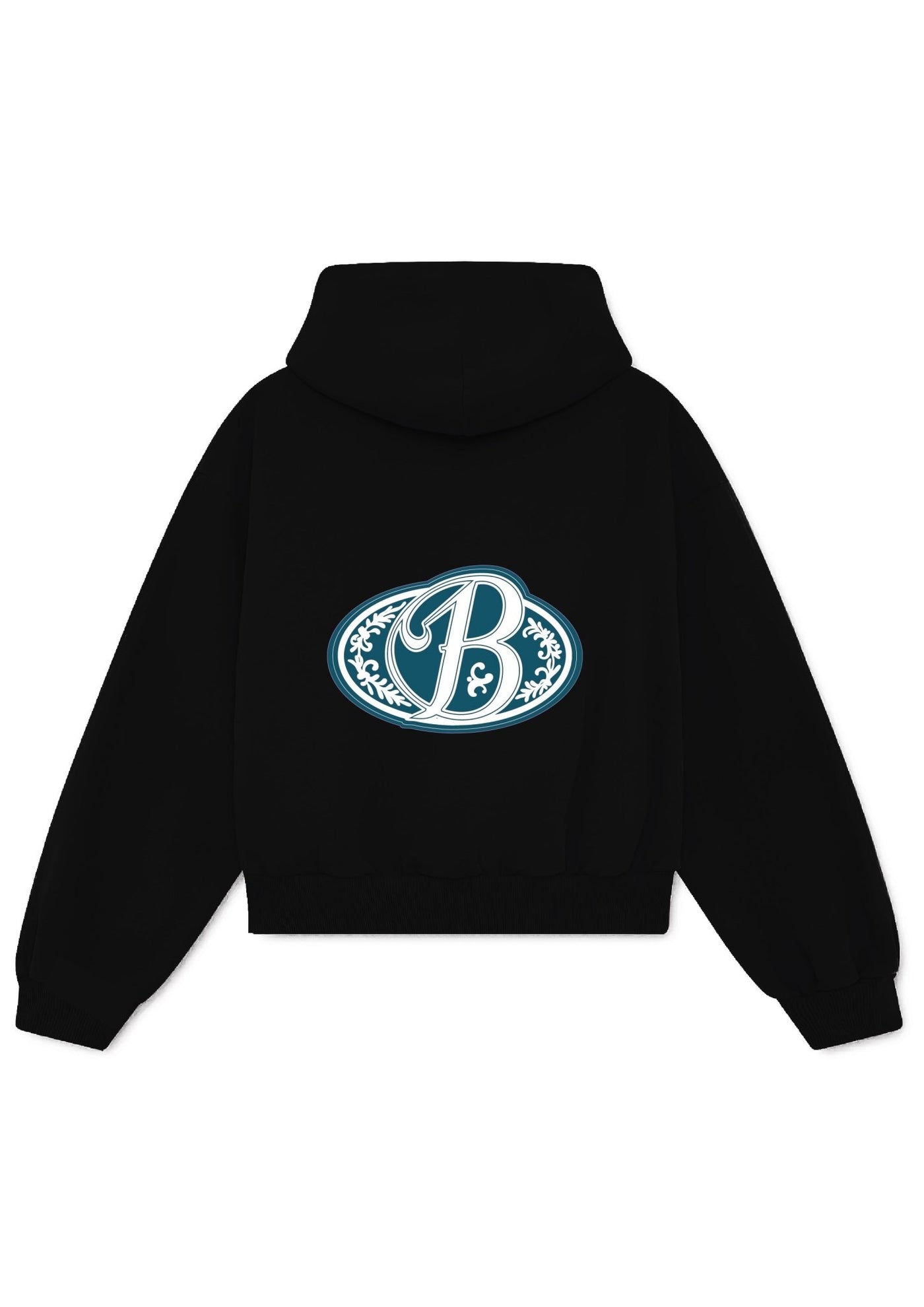 PREVENTA - Hoodie black big logo 3D special edition - BO COLLECTION ®