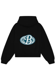 PREVENTA - Hoodie black big logo 3D special edition - BO COLLECTION ®