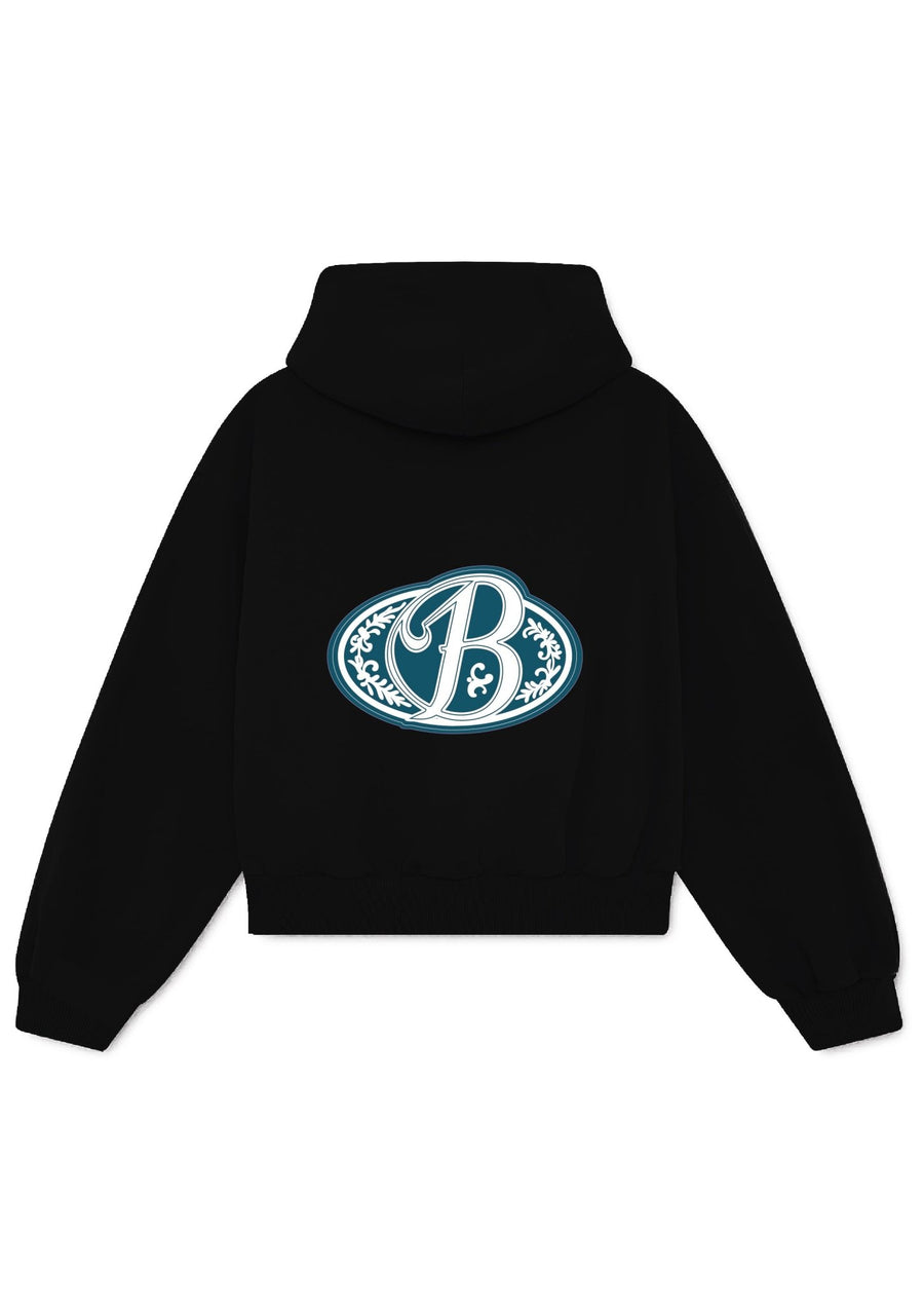 PREVENTA - Hoodie black big logo 3D special edition - BO COLLECTION ®