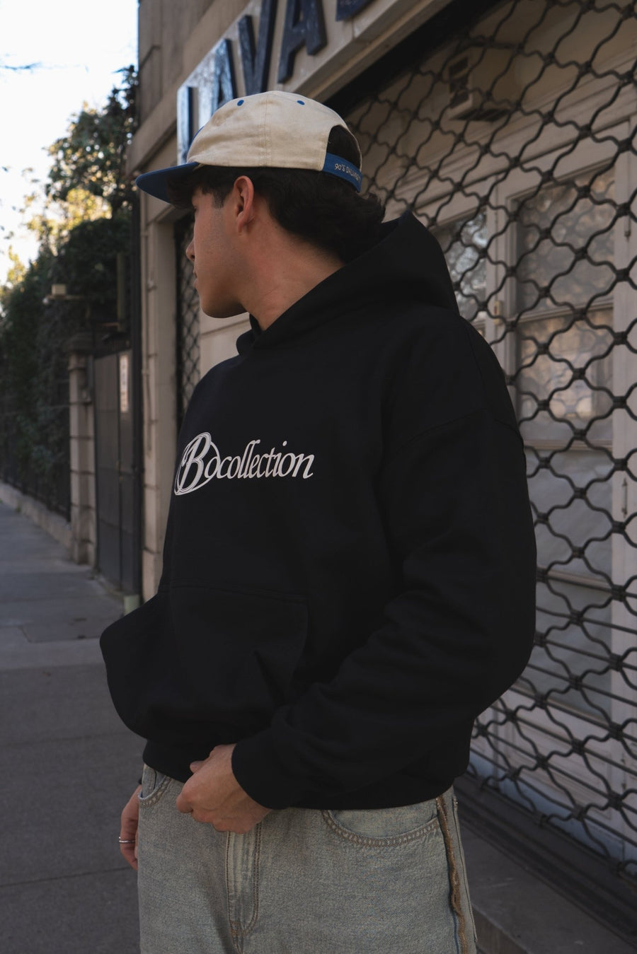 PREVENTA - Hoodie black big logo 3D special edition - BO COLLECTION ®