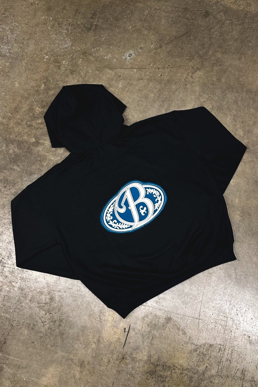 PREVENTA - Hoodie black big logo 3D special edition - BO COLLECTION ®