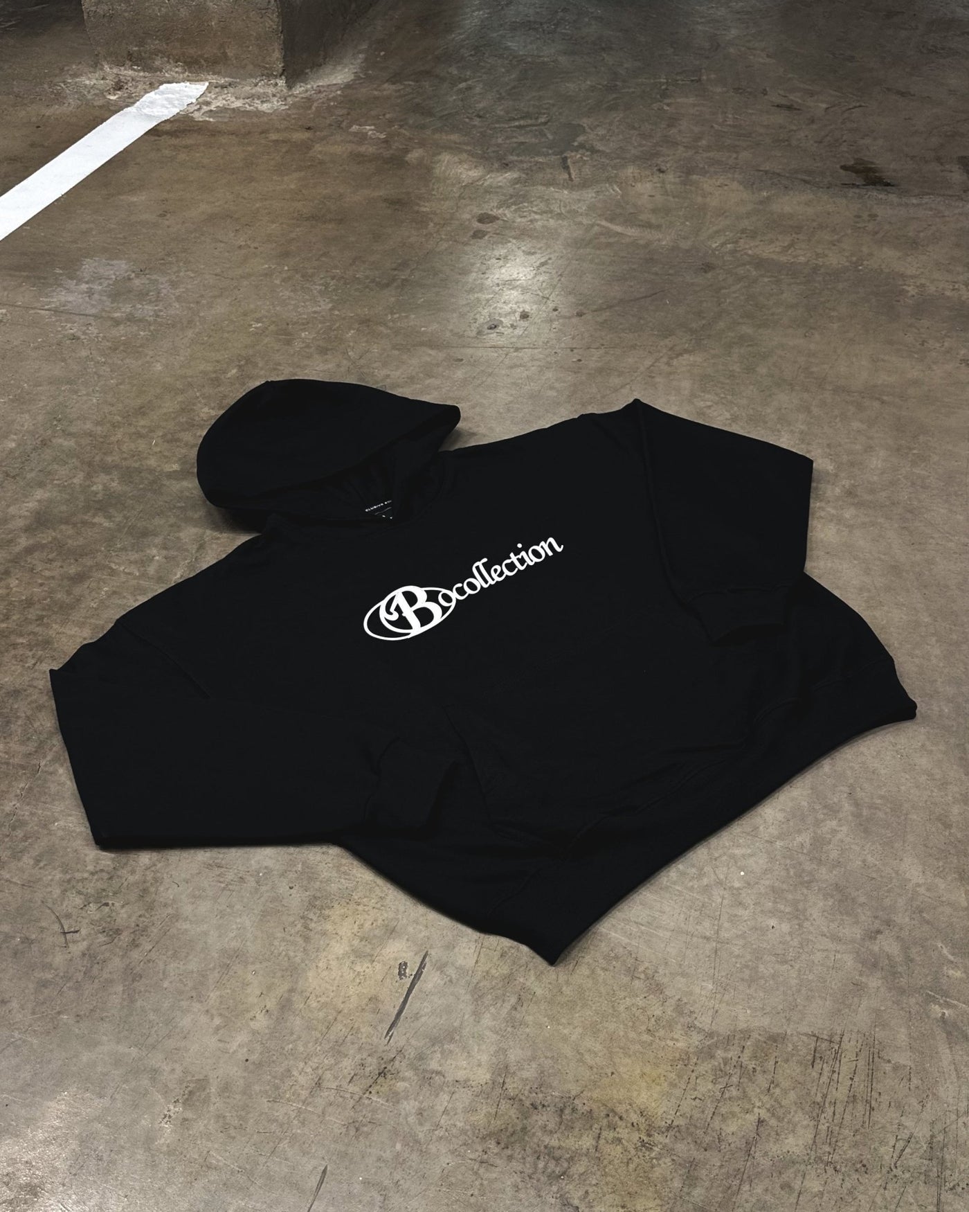 PREVENTA - Hoodie black big logo 3D special edition - BO COLLECTION ®