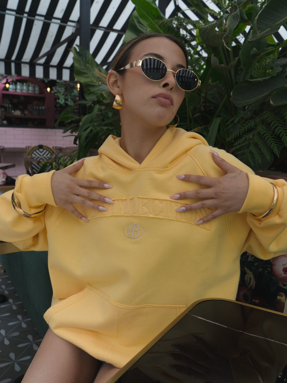 PREVENTA - Hoodie Essential amarillo - BO COLLECTION ®