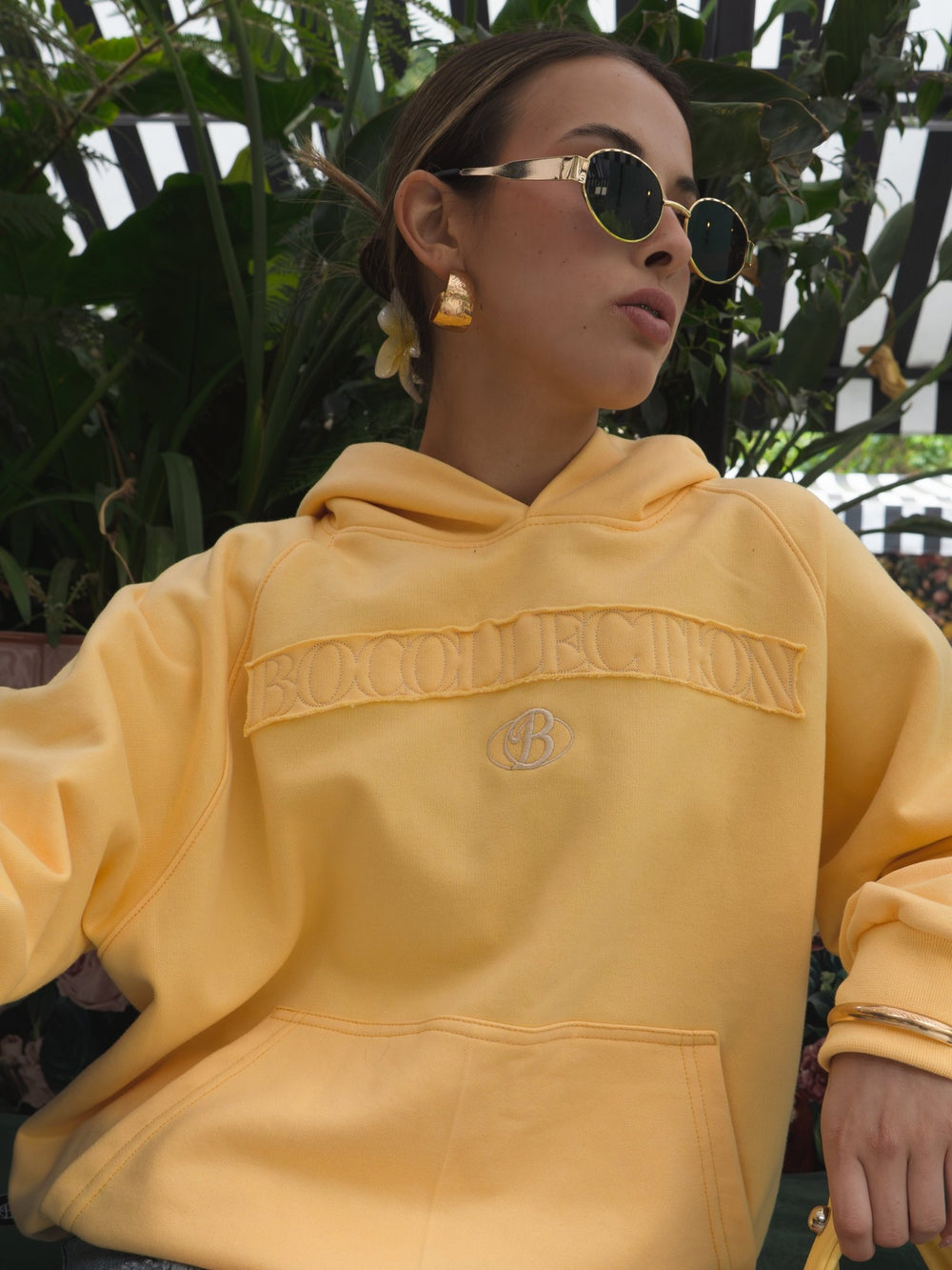 PREVENTA - Hoodie Essential amarillo - BO COLLECTION ®