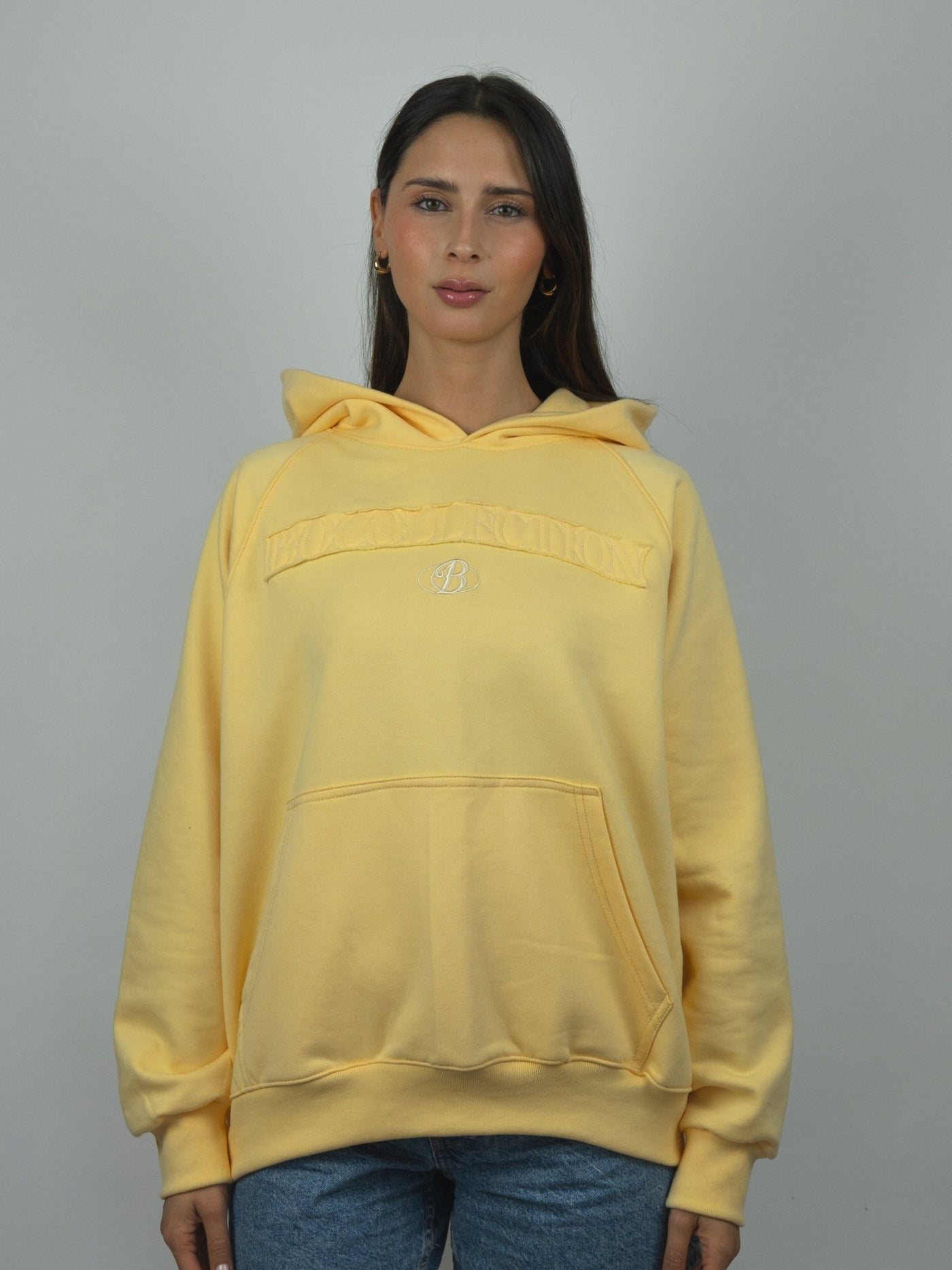 PREVENTA - Hoodie Essential amarillo - BO COLLECTION ®
