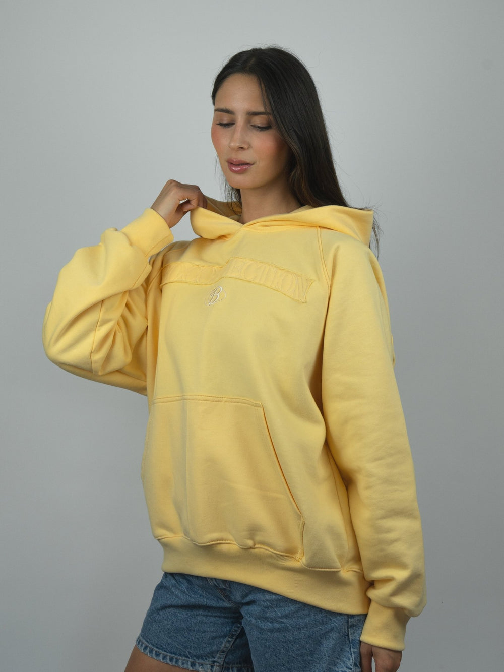 PREVENTA - Hoodie Essential amarillo - BO COLLECTION ®
