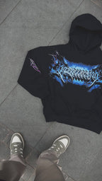 Hoodie Luxury class chrome blue special edition