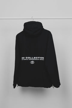 Windbreaker jacket black Bo exclusive edition - Membership club series - BO COLLECTION ®