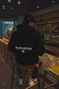Windbreaker jacket black Bo exclusive edition - Membership club series - BO COLLECTION ®