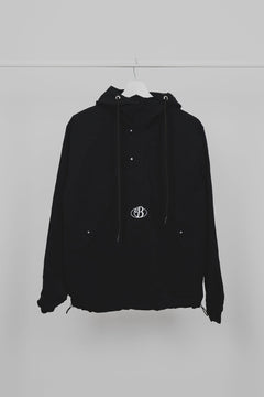 Windbreaker jacket black Bo exclusive edition - Membership club series - BO COLLECTION ®